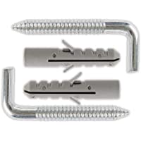 DOJA Kit fijacion termos y Calentadores | Incluye 2 Tacos Ø 12 alcayatas 10x75 | ESTANDAR | Accesorios